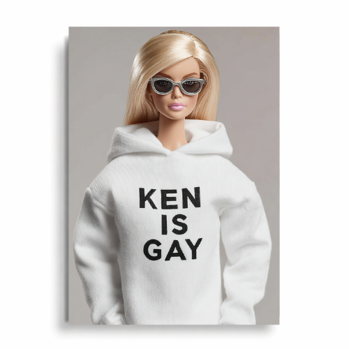 Ken Is Gay – Iconic Art Plakat