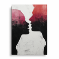 Silent Kiss – Plakat Modern Art