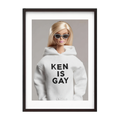 Ken Is Gay – Iconic Art Plakat