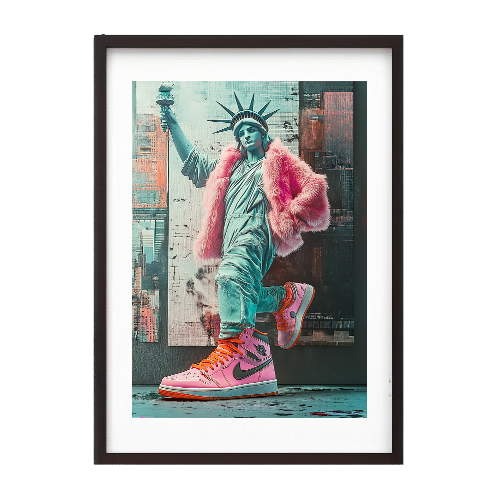 Liberty Drip - Iconic Art Plakat