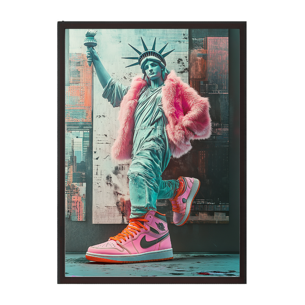 Liberty Drip - Iconic Art Plakat