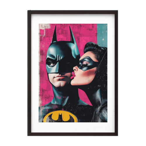 Batman & Catwoman - Iconic Art Plakat