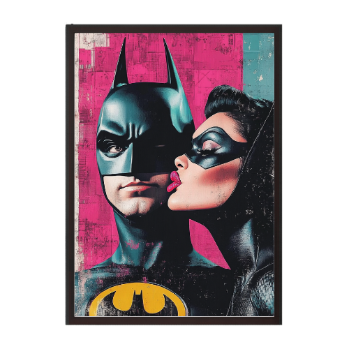 Batman & Catwoman - Iconic Art Plakat
