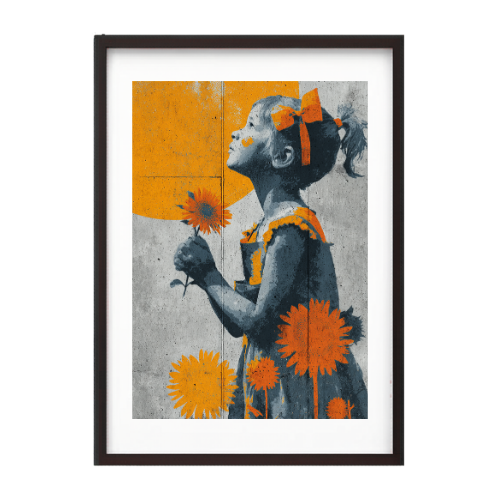 Sunflower Dream - Urban Art Plakat