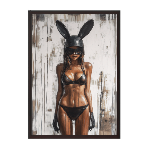 Dark Bunny - Urban Art Plakat