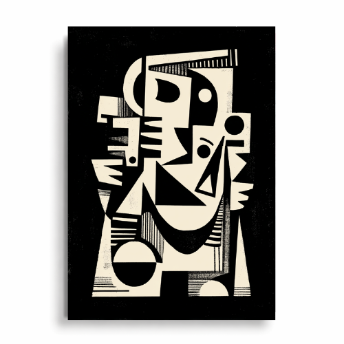 Cubist Vision - Plakat Modern Art