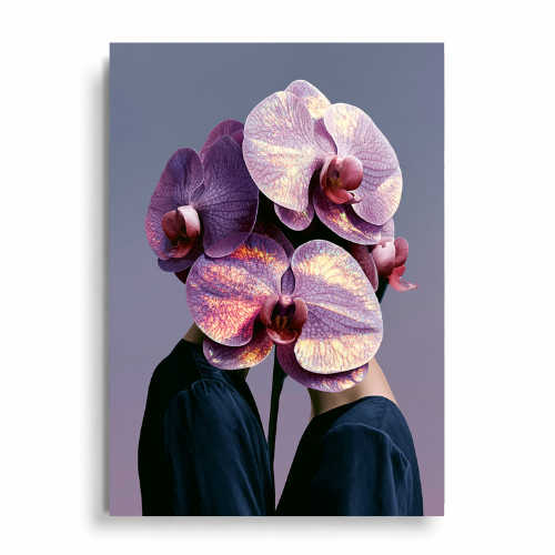 Orchid Twins - Plakat Modern Art