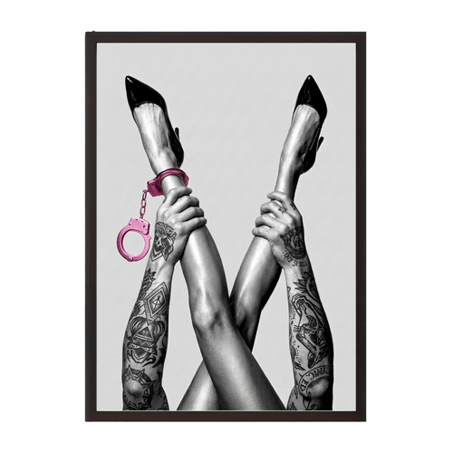 Bound in Pink - Sensual Art Plakat