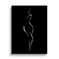 Silhouette – Black & White Plakat