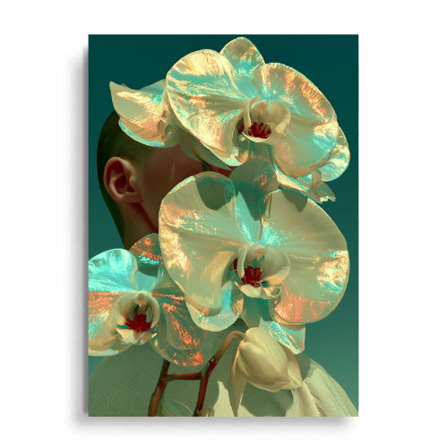 Orchid Reverie - Plakat Modern Art