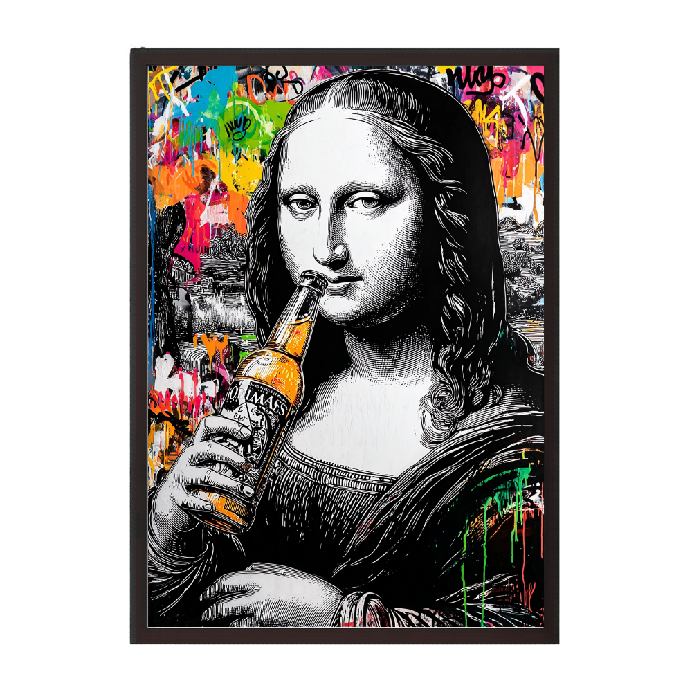 Mona Vibes - Urban Art Plakat