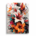 Splash Lily - Plakat Modern Art