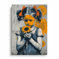 Sunflower Girl - Urban Art Plakat