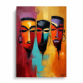Three Masks - Plakat Ethnic Art