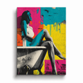 Bath Rebel - Pop Art Plakat