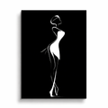 Elegance – Black & White Plakat