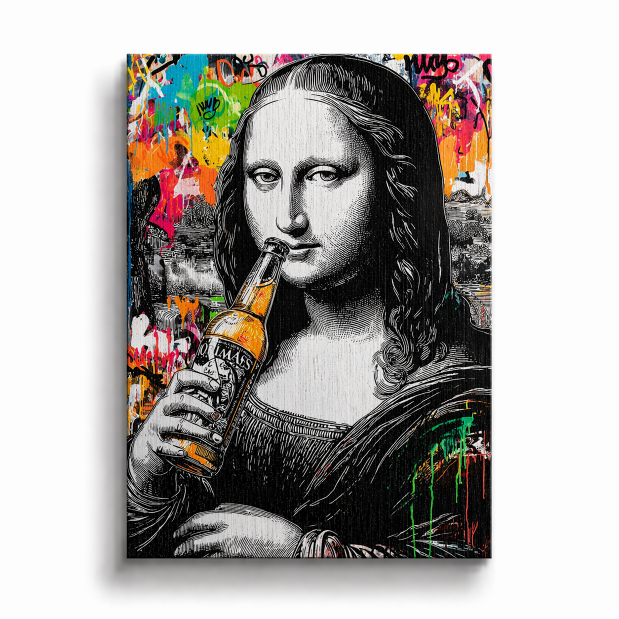 Mona Vibes - Urban Art Plakat