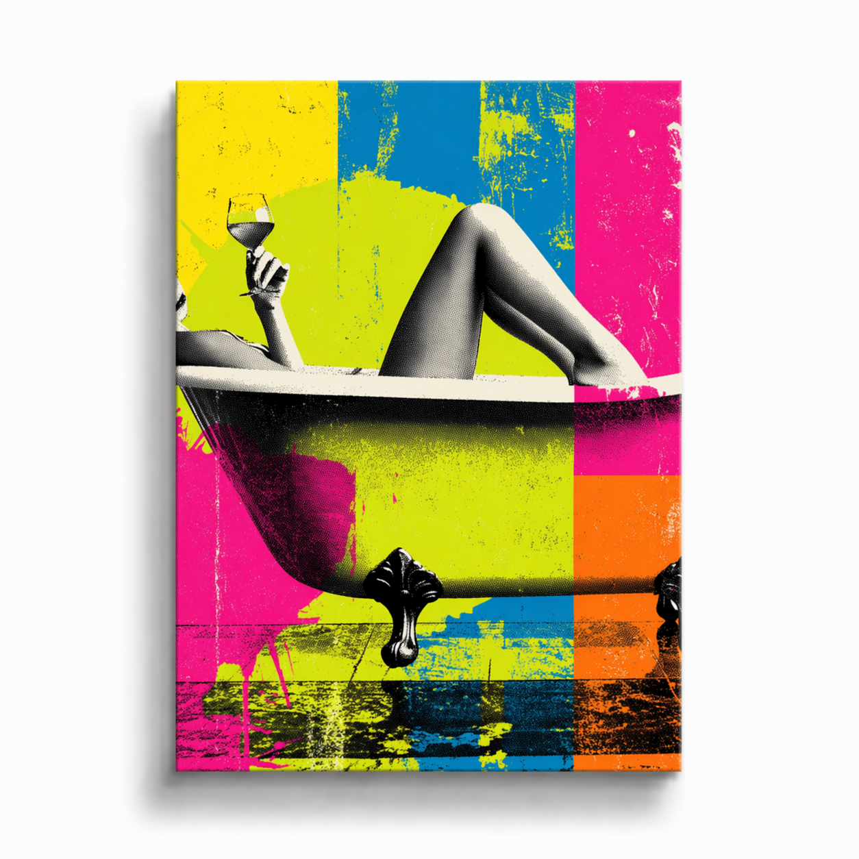 Bath Time - Pop Art Plakat