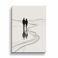 Together - Line Art Plakat