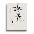 Intimate Moment - Line Art Plakat