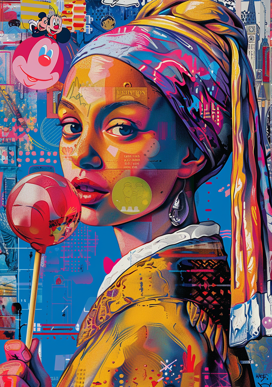 Pearl Girl - Iconic Art Plakat