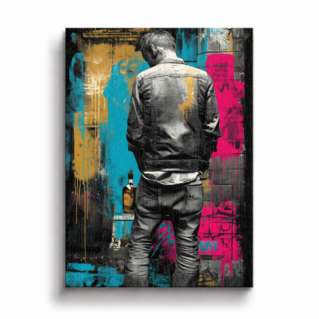 Street Rebel - Urban Art Plakat