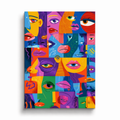 Urban Face - Abstrakcja Plakat
