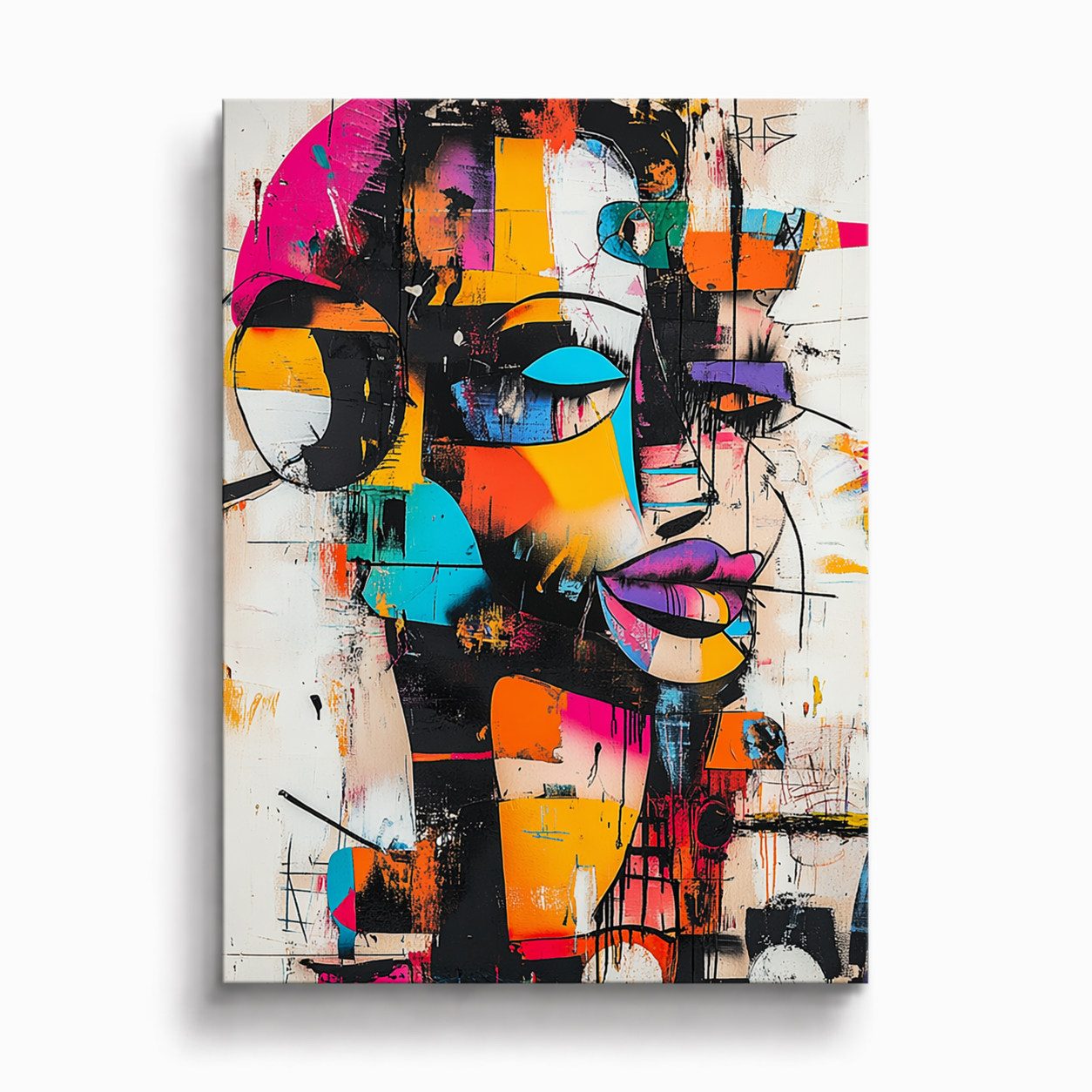 Urban Face - Pop Art Plakat