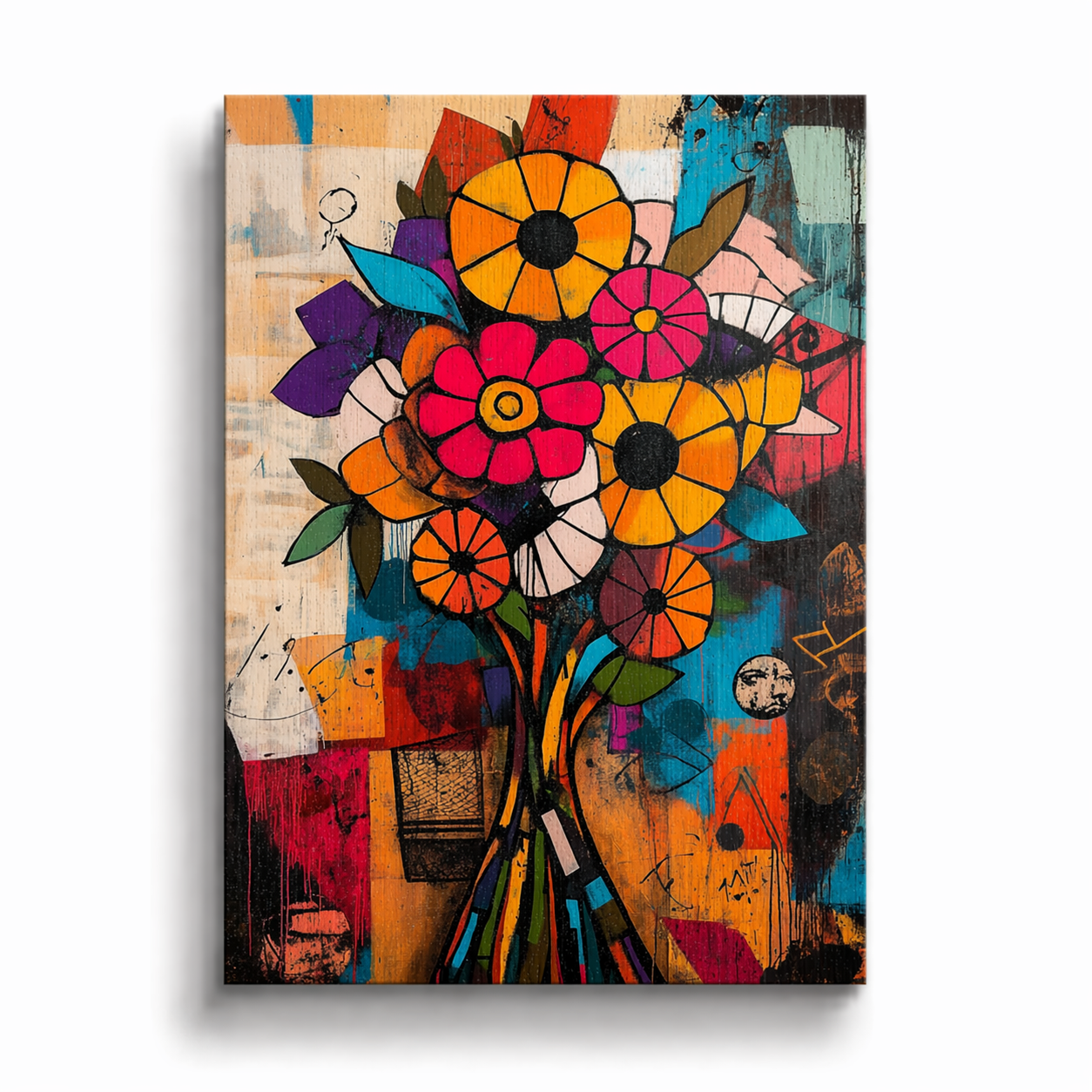 Wild Blooms - Pop Art Plakat